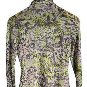 AFRM Printed Turtleneck Top